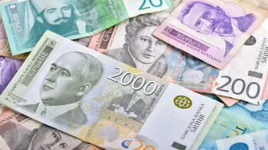 Dinar serbski Dinar Serbii